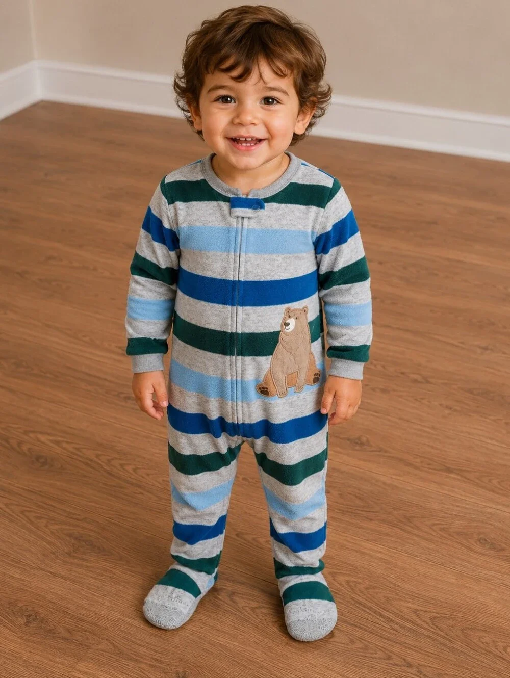 2t Carter's Boys Fleece bear Sleeper